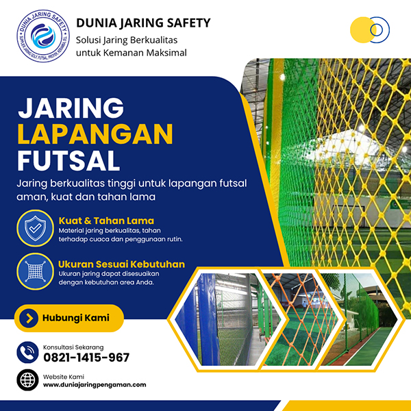 Jaring Lapangan Futsal